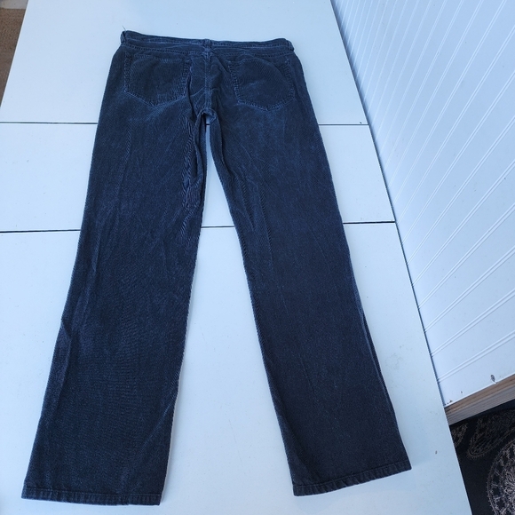 J Crew Pants Mens 36x34 Gray Corduroy Chino Straight Casual Workwear Stretch M - Picture 8 of 9